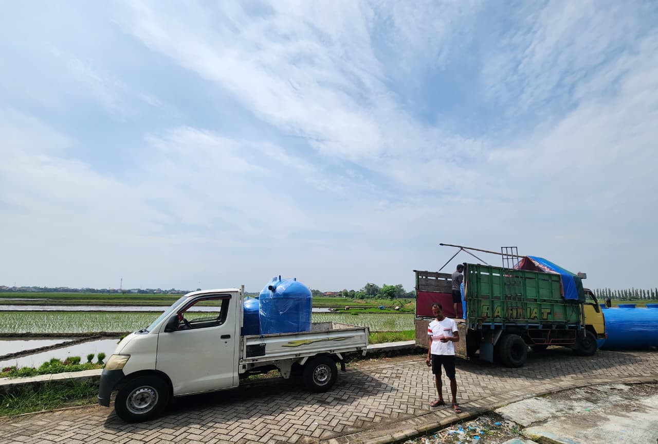 Pengiriman Bio Septictank 500 L Kutisari Surabaya